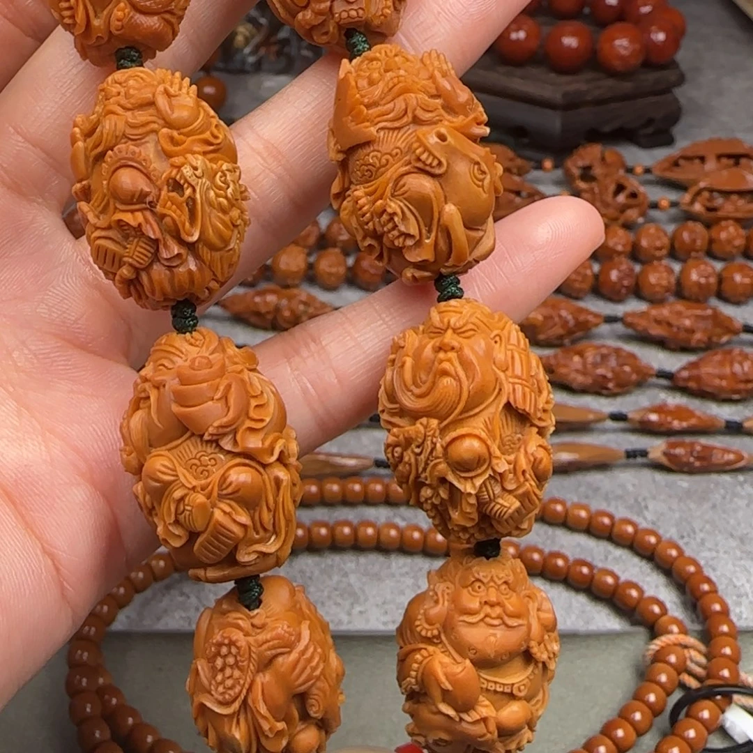 手串/手链橄榄核2.1尺寸骑兽群仙会手持