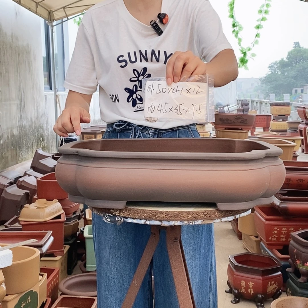 段泥花盆紫砂花盆