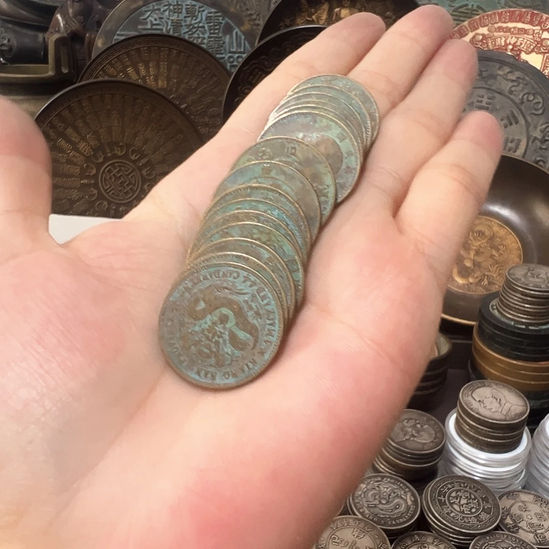 金属复古风格摆件15枚