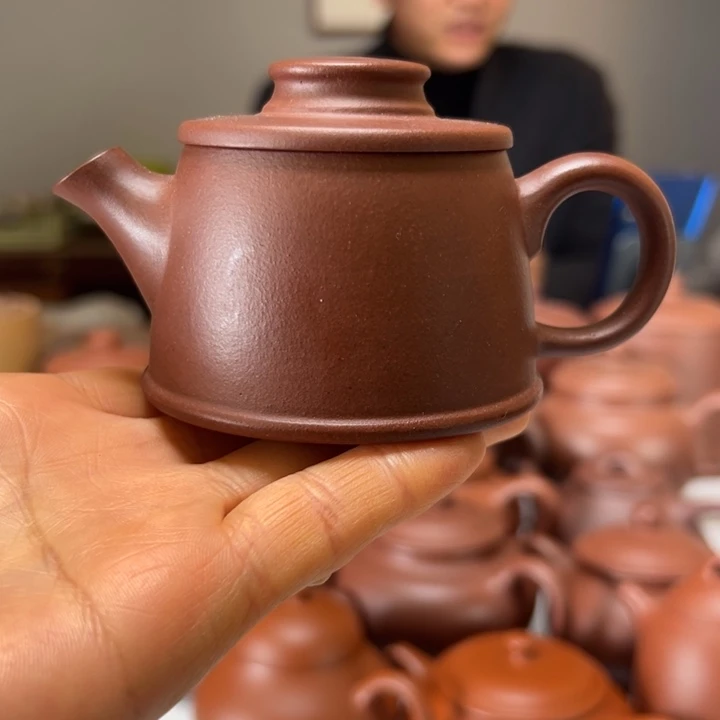 轮***回紫泥茶壶半手工巨轮珠职称福利