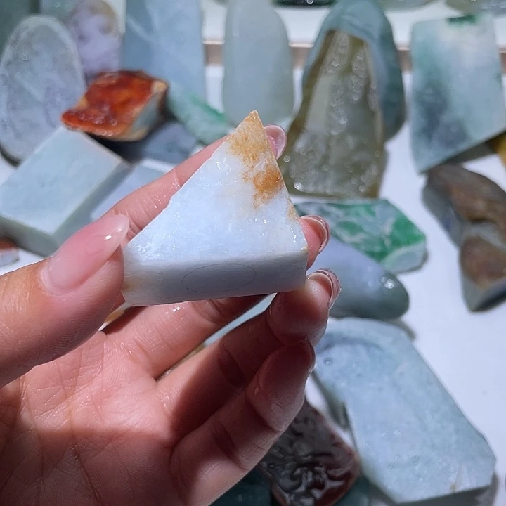 翡翠散珠翡翠边角料