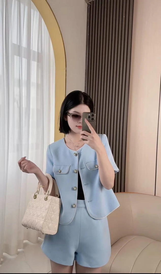 MSSY美舒尚衣，夏季短款醋酸小香风外套气质时尚短外套女装60076
