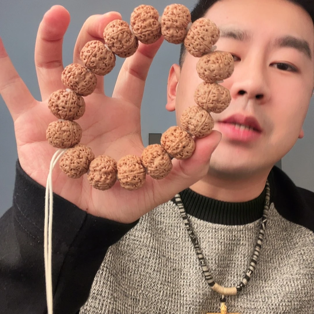 金刚菩提吊坠22肉皇夹板