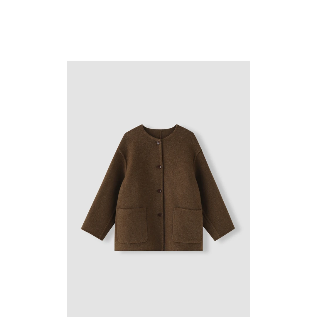 【直播间同价】复古品质高货毛呢外套 多色 HXZJ043X