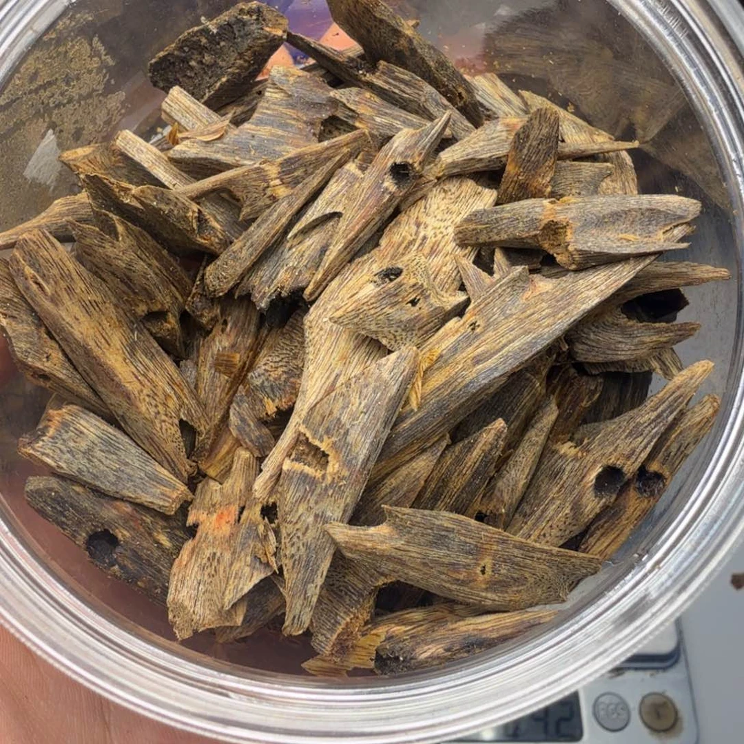 沉香沉香碎屑无**虑海南白棋树心油老料52克