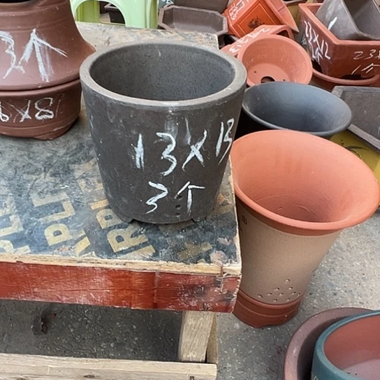 紫砂花盆透气花盆