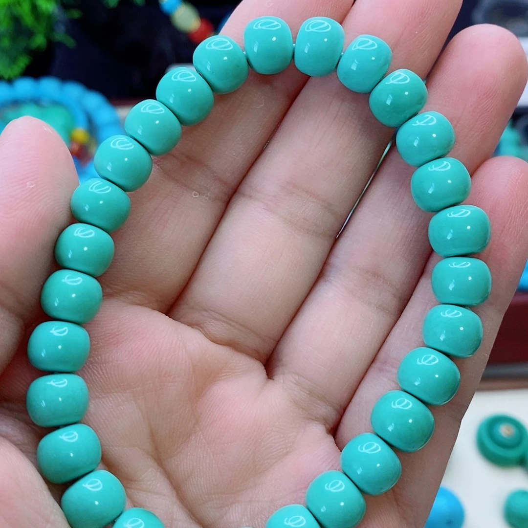 卡8mm老型单圈果冻绿