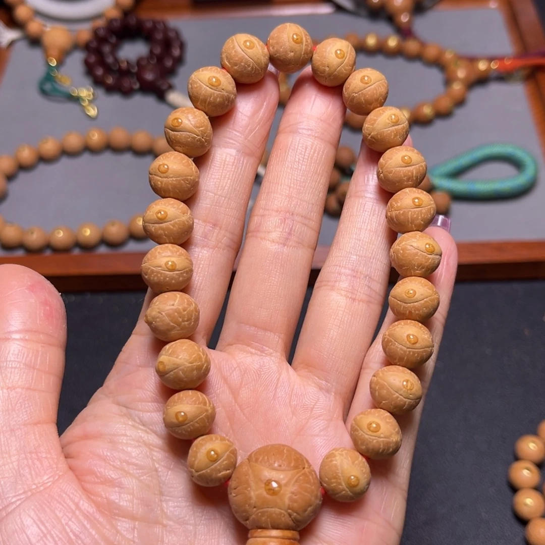 吊坠凤眼菩提11.5mm2025精品玉华皮手串