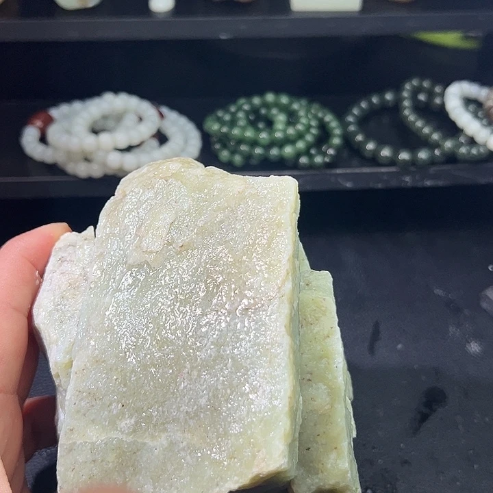和田玉（糖玉）未镶嵌车挂