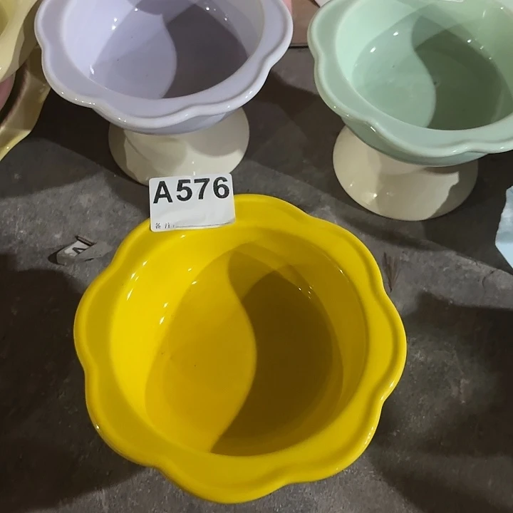 576陶瓷向日葵微瑕