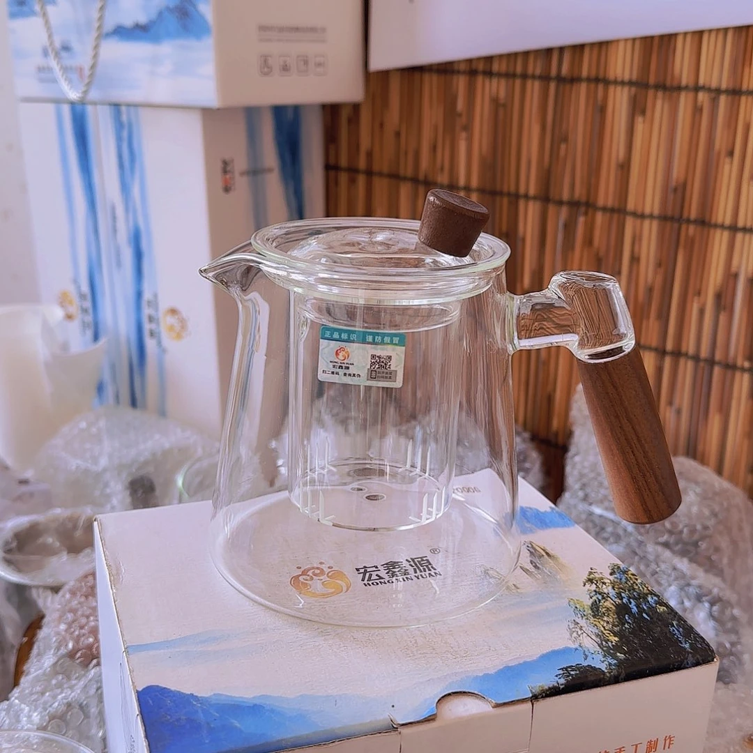 高硼硅玻璃茶水分离款H715白