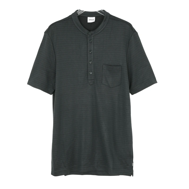 GIORGIO ARMANI/阿玛尼 AC休闲短袖衬衫男 1011310074-002