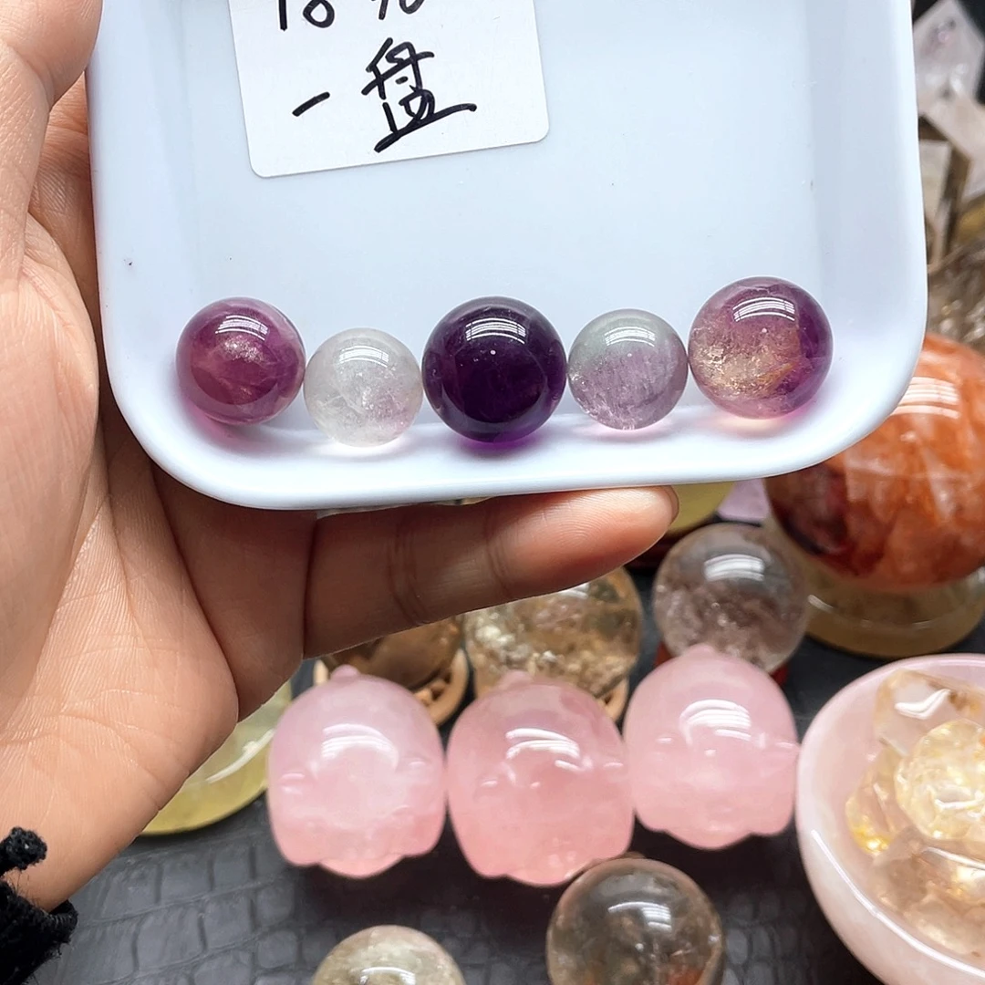 未镶嵌水晶珠宝半成品80