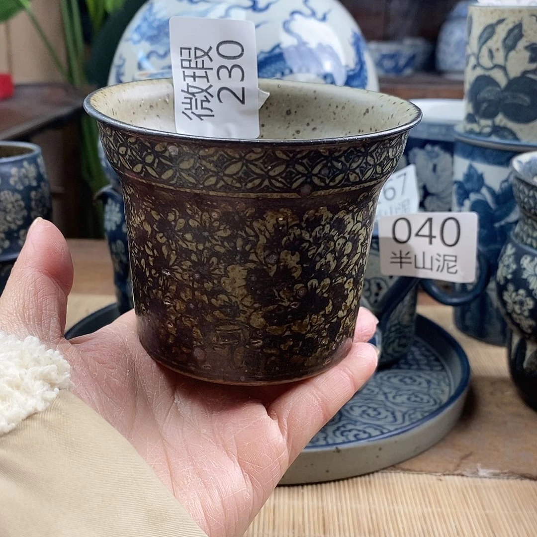 七*笙手工手绘青花陶瓷