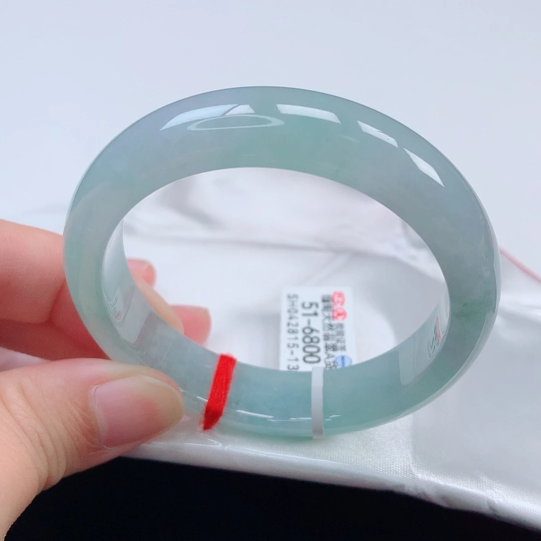 未镶嵌手镯翡翠51正圈