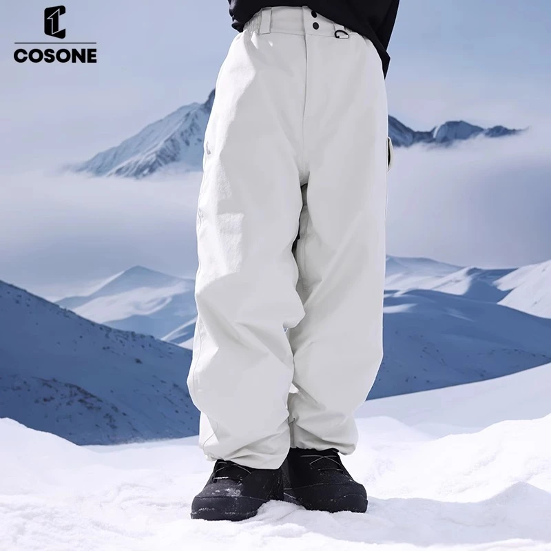 COSONE【直播】有氧系列滑雪服3L单板滑雪裤防水透气加棉加宽裤冬季