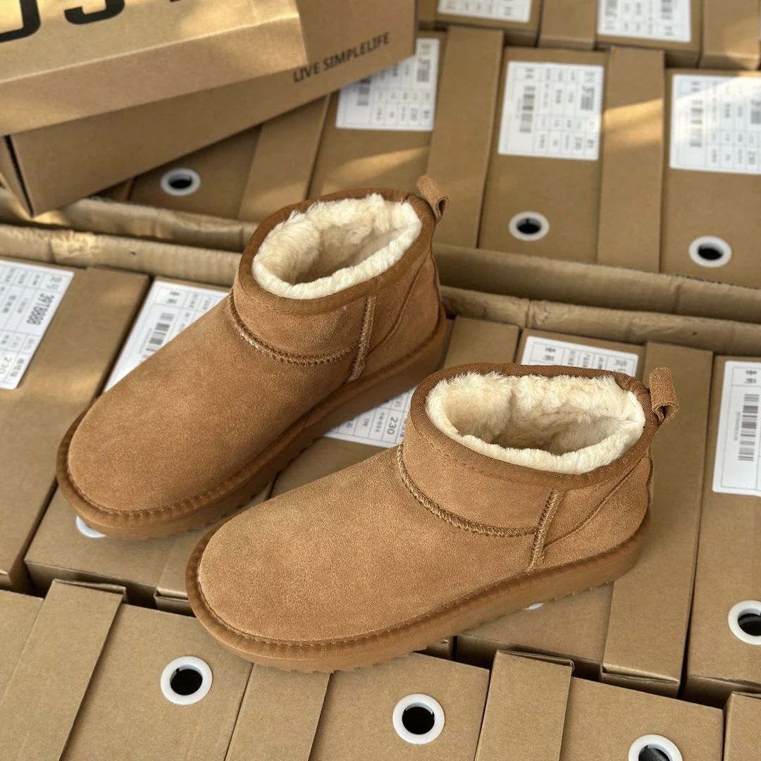 【现货现发】点点新款《栗色》雪地靴39T8888 图