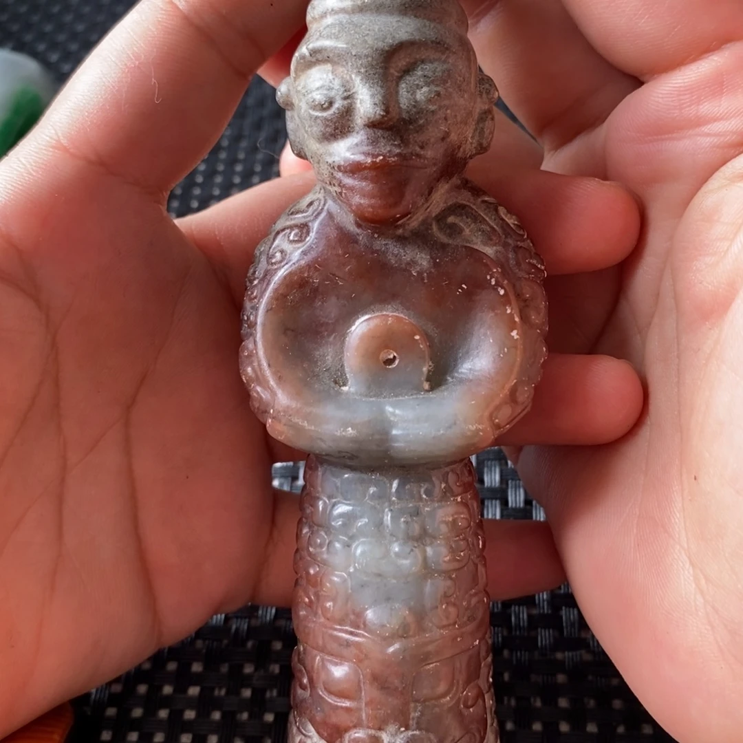 吊坠白玉菩提摆件