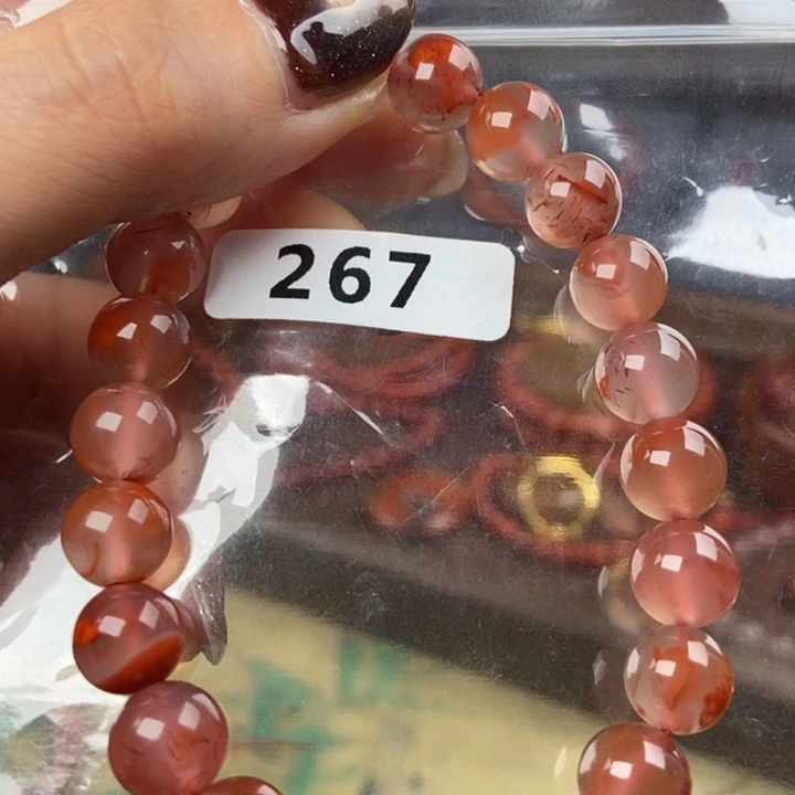 南红玛瑙合金手链