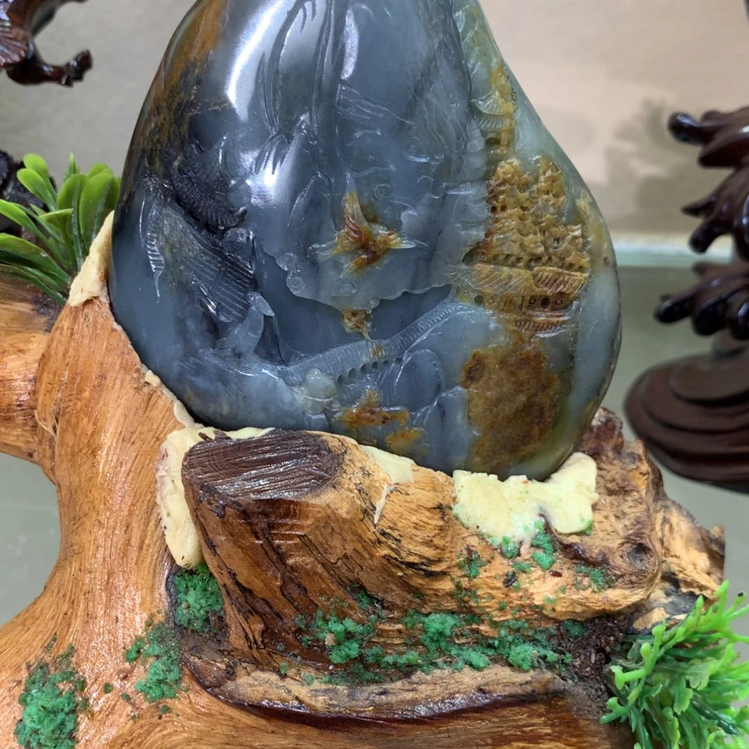 未镶嵌和田玉摆件