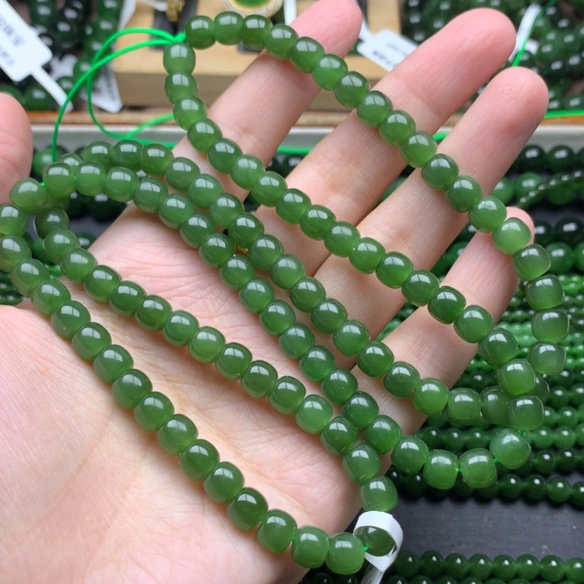 【闪购商品】颈饰未镶嵌和田玉（碧玉）7