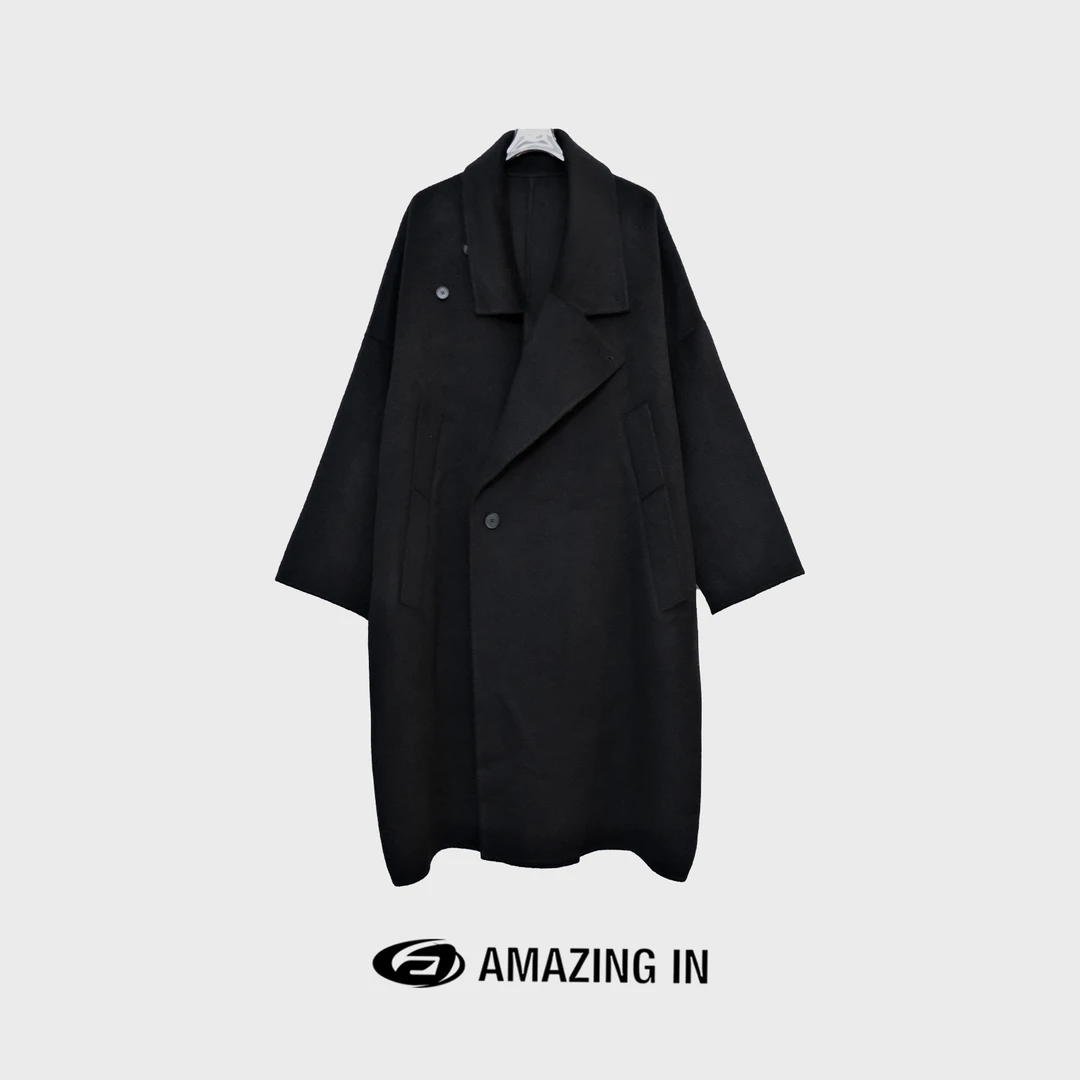 AMAZING IN | 经典大衣 | 1oo%羊毛800克大衣外套A231025-YLC135