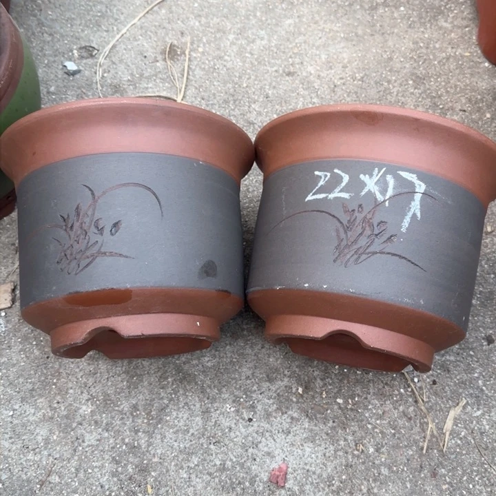 紫砂花盆特价清仓