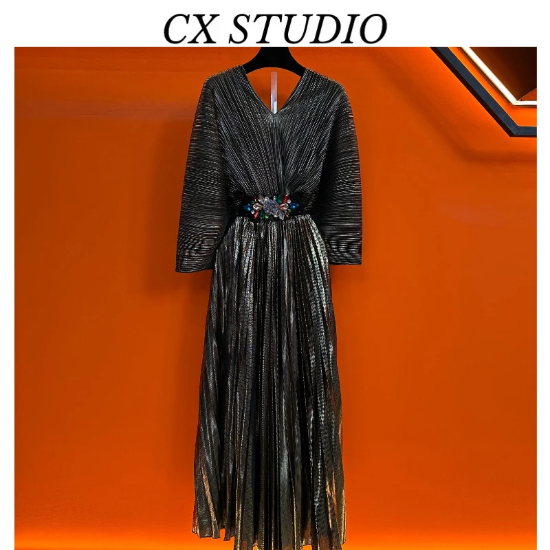 编码39 经典收腰轻奢时尚夏季连衣裙（定制女装）TG700