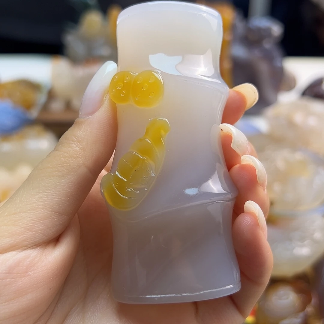 玛瑙/玉髓未镶嵌颈饰