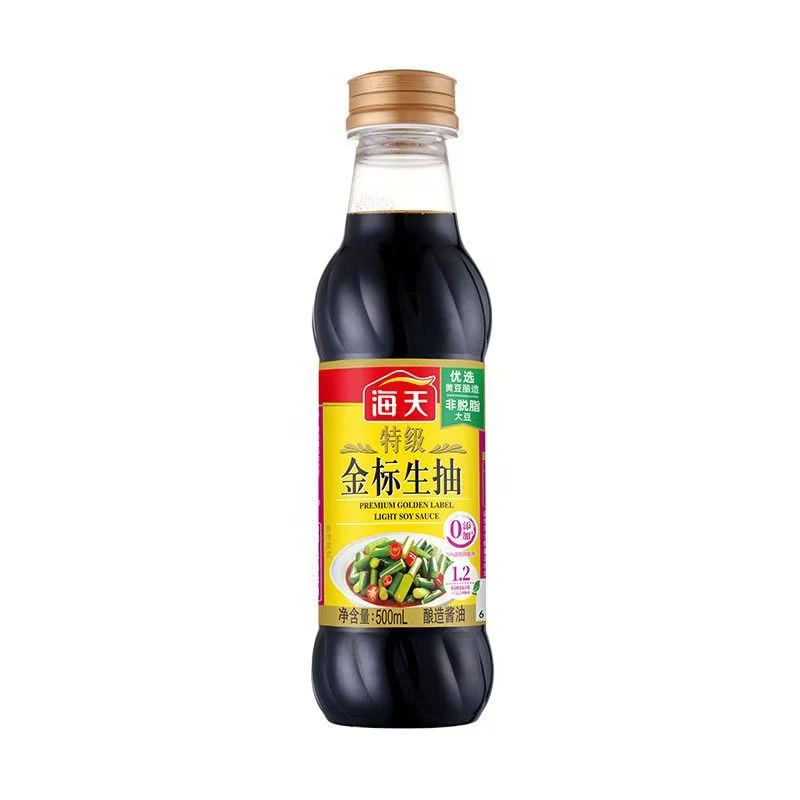 海天特级金标生抽酿造酱油500炒菜凉拌点蘸白灼蒸鱼调味佳品