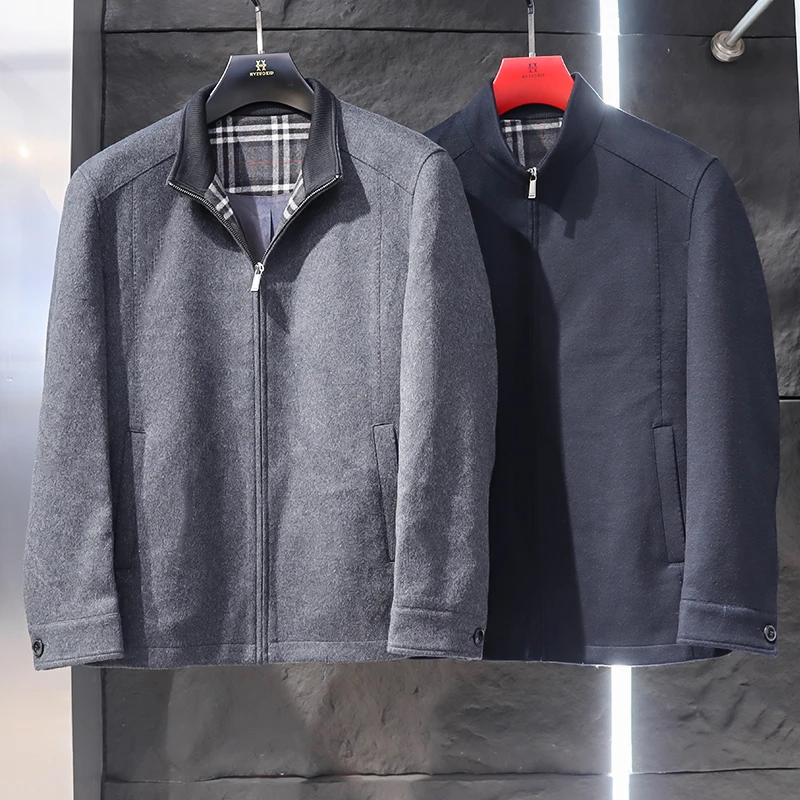 经典秋冬百搭休闲男士夹克外套9113