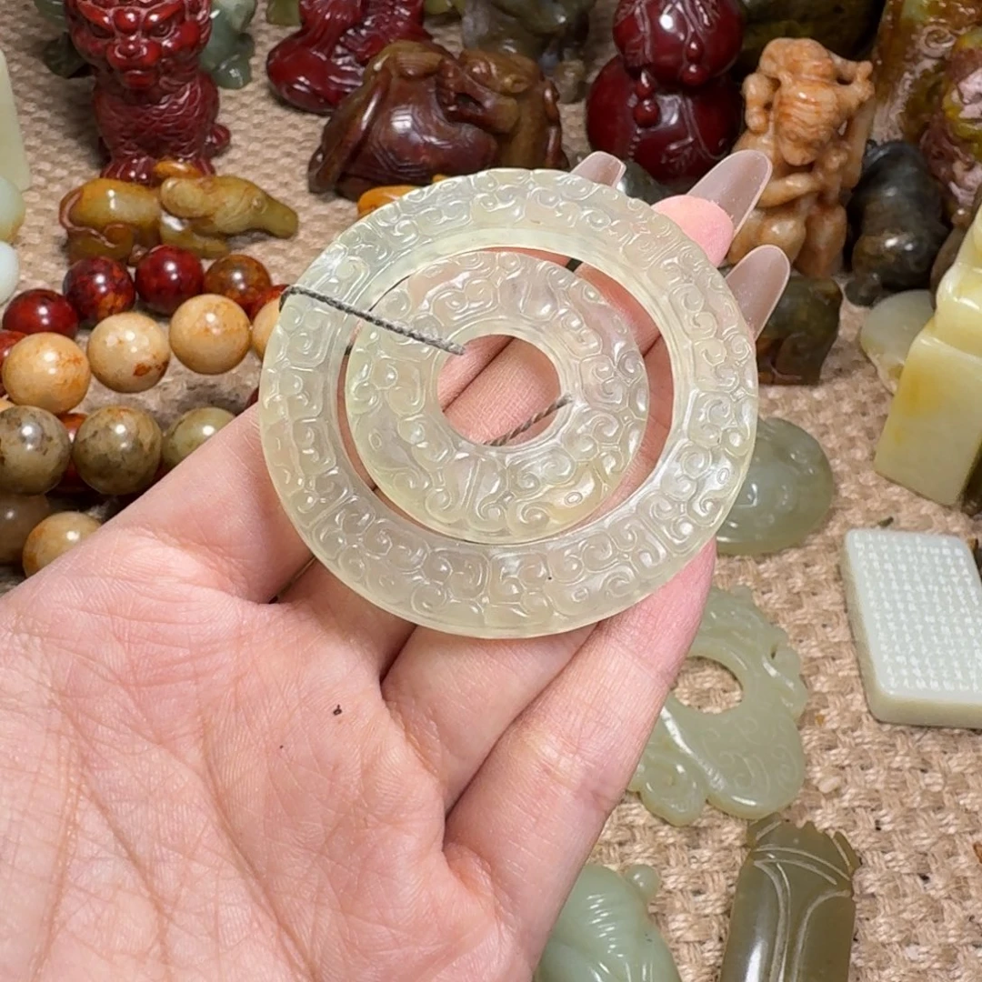 吊坠白玉菩提挂件