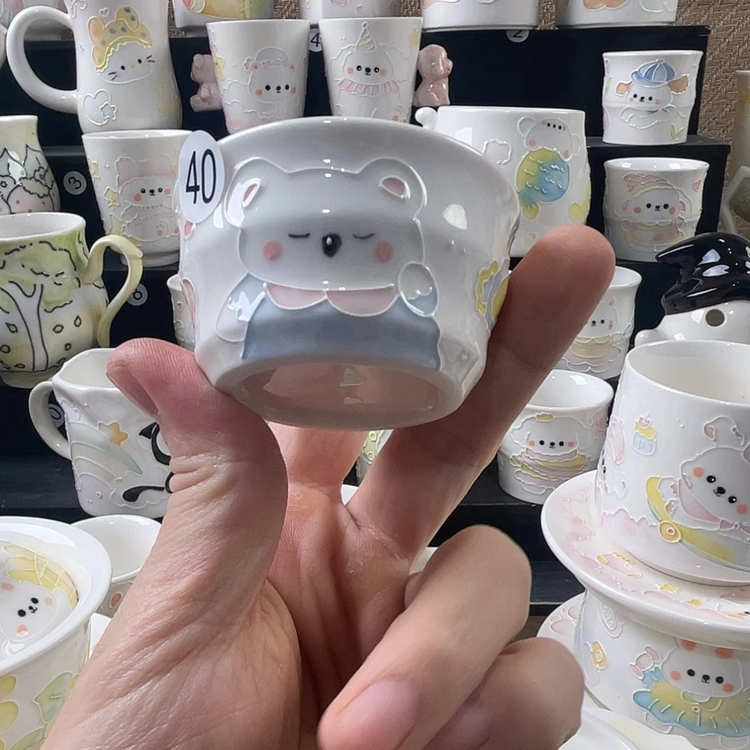 漫甜手工陶瓷杯子