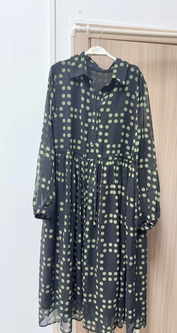 桑蚕丝连衣裙孤品F1003