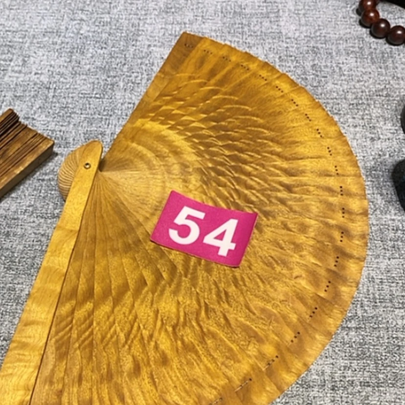 【闪购商品】金丝楠用****3金丝楠木扇子
