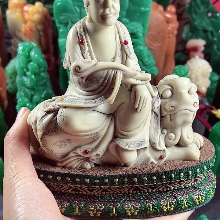 寿山石大**狐寿山石名贵石材