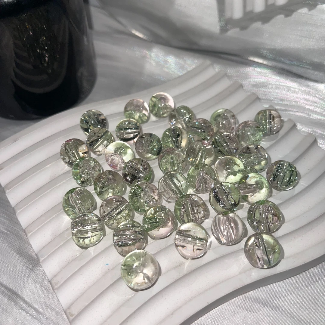 【定制卡12冰裂专场常】琉璃珠手工diy串珠材料手作琉璃珠珠