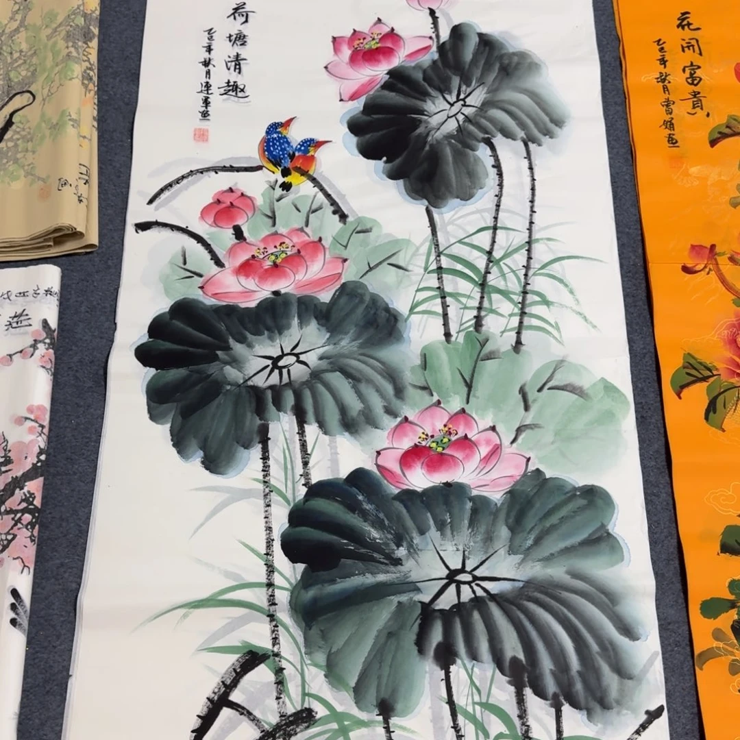 国画会娟艺术馆直播间