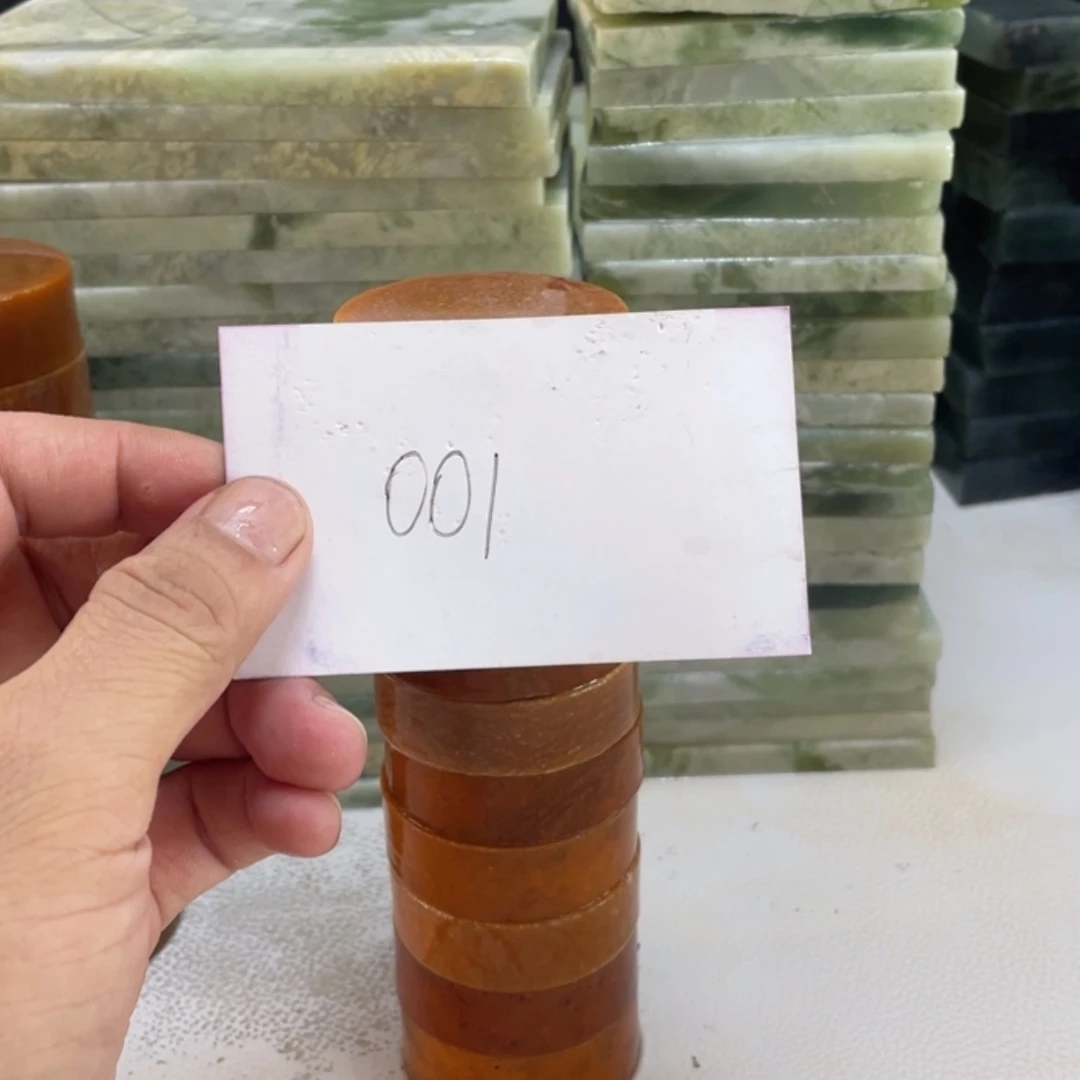 【闪购商品】未镶嵌蛇纹石玉珠宝半成品古***！