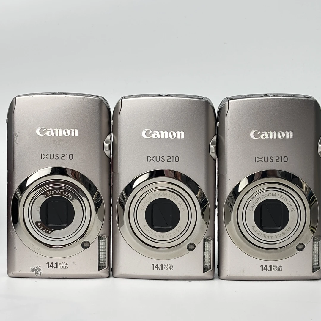 95新 Canon/佳能 ixus210机皇1410万像素5倍变焦复古ccd