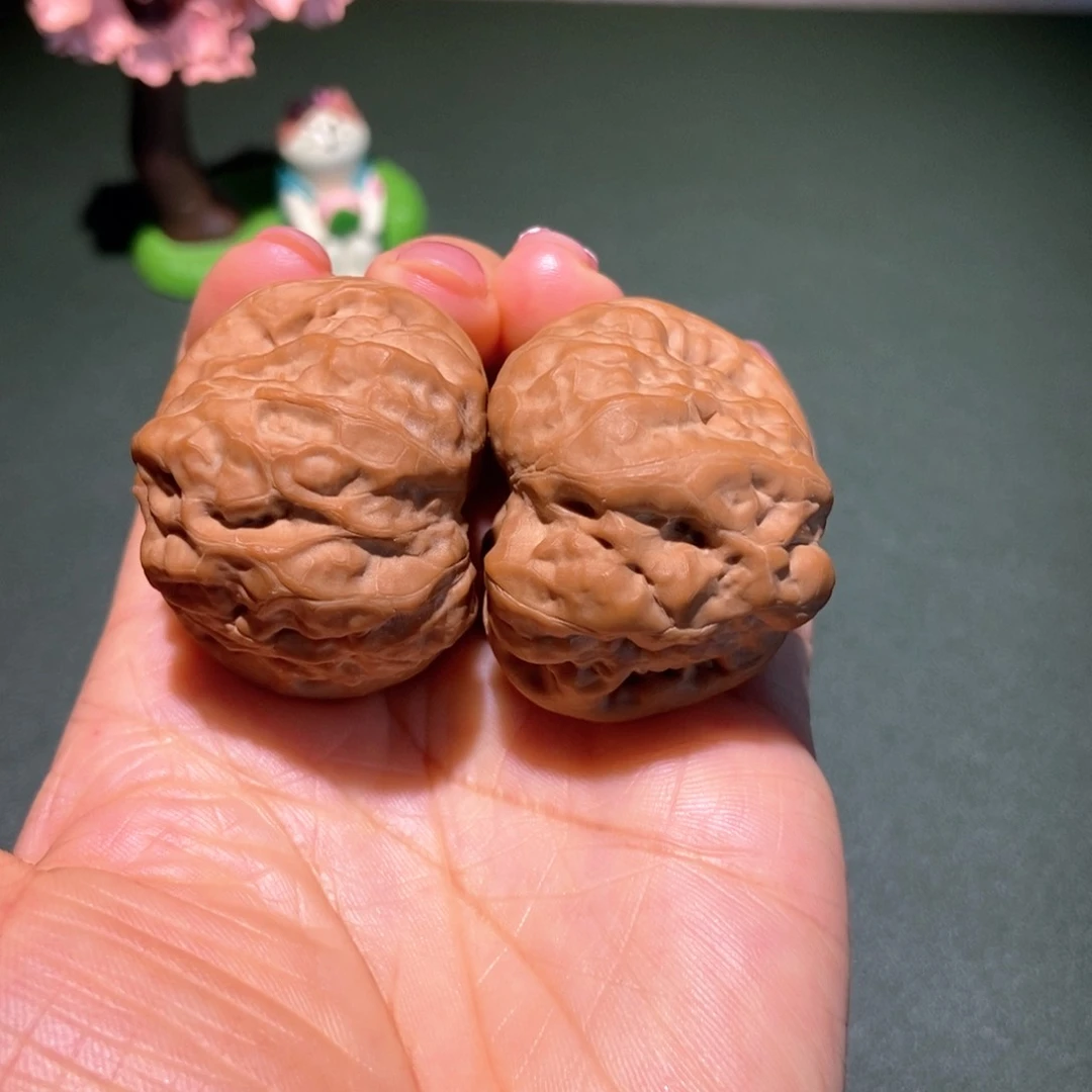 文玩核桃把件40全品蛙