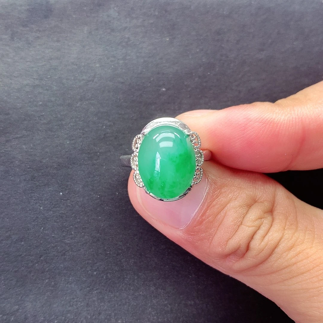 石英质玉未镶嵌戒指