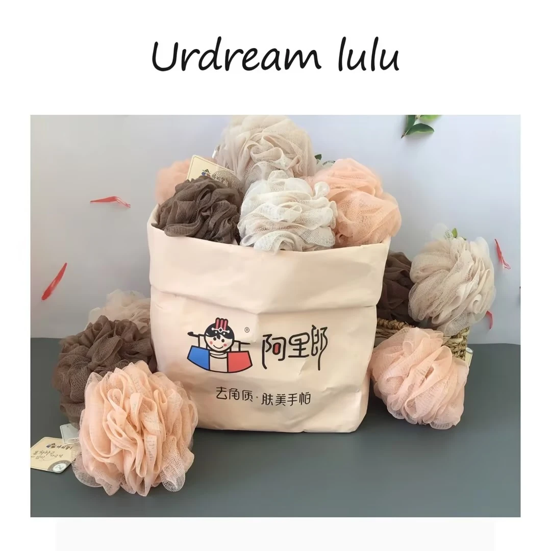 【1个包邮】不散浴花高档大号洗澡沐浴球搓澡起泡浴