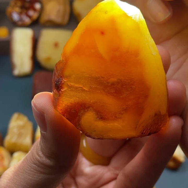 定制琥珀未镶嵌蜜蜡原石