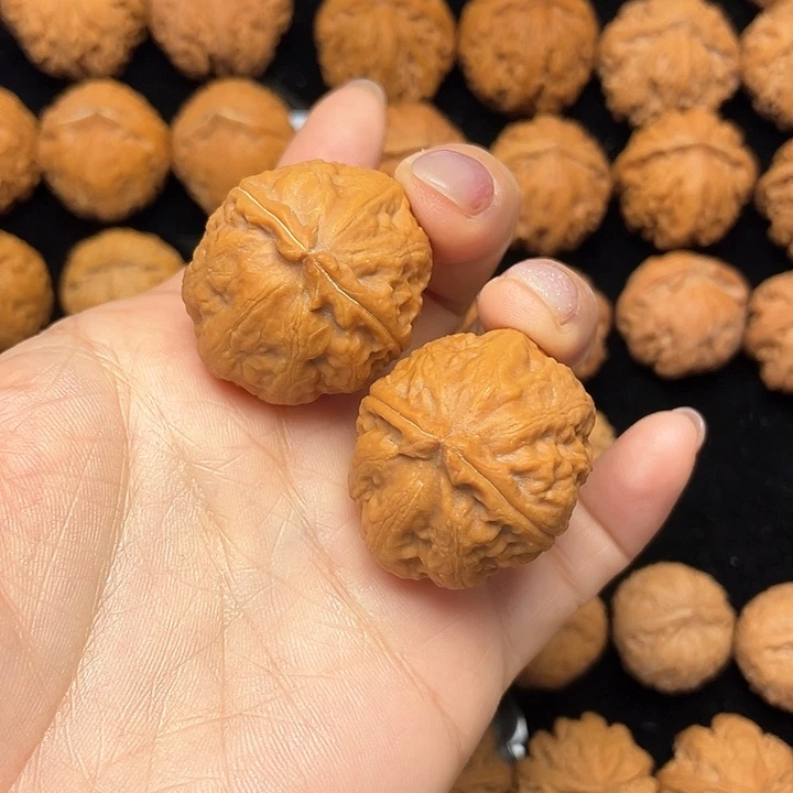 文玩核桃把件薪*逸小手捻佛肚