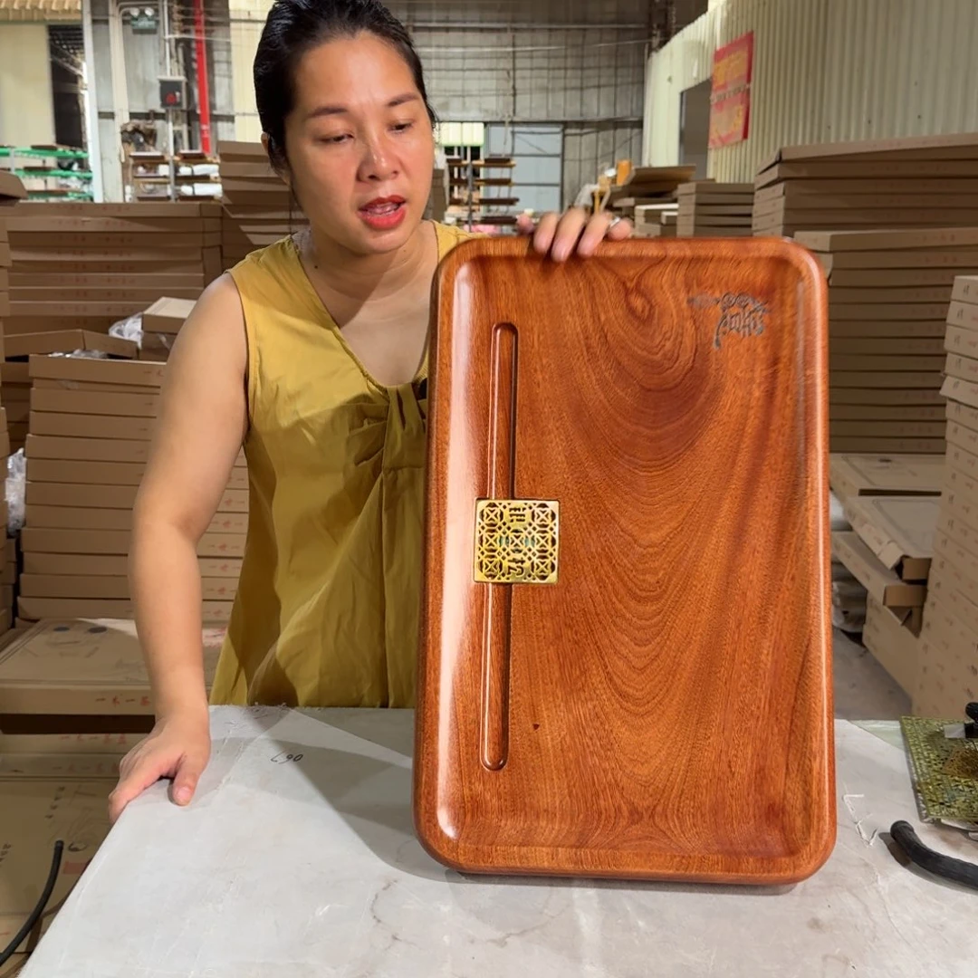 花梨木茶盘55*35尺寸