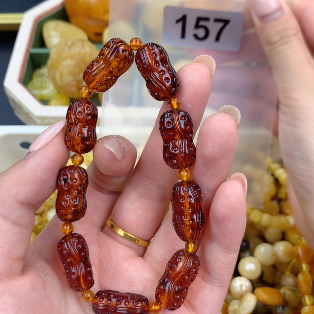 琥珀未镶嵌珠宝奇石