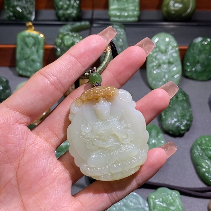 未镶嵌和田玉挂件