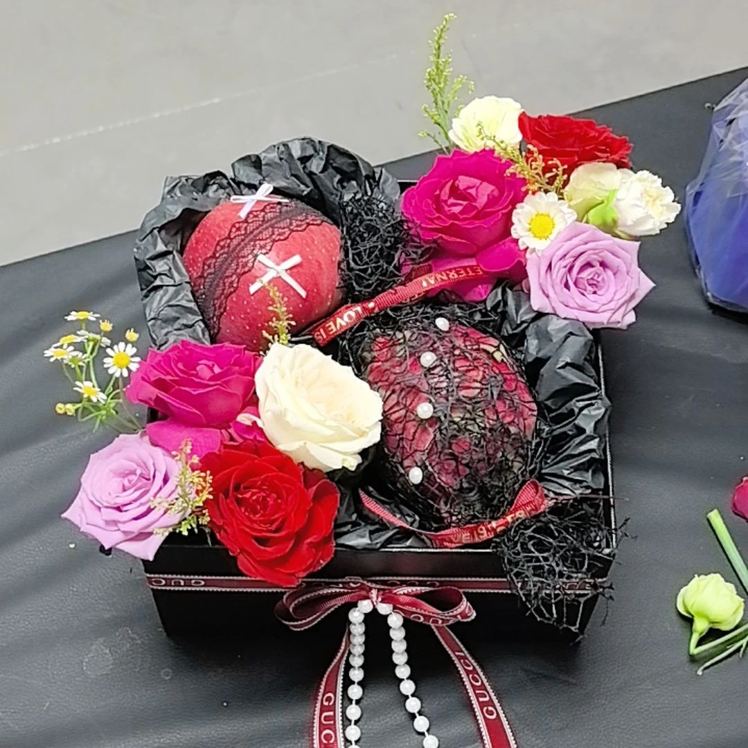 告白礼物永生玫瑰真花礼盒童话情书送闺蜜女友生日