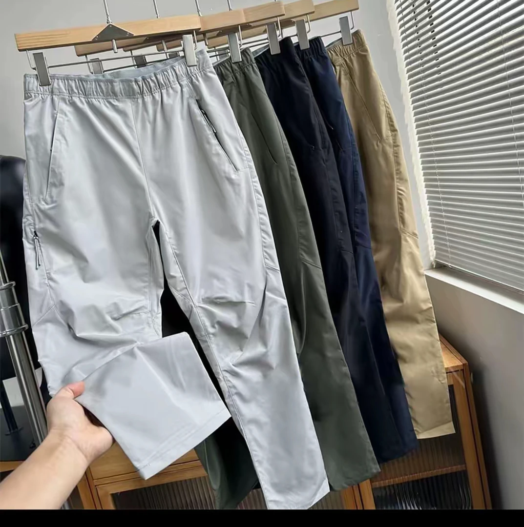 春秋季新款高端软壳裤防风户外休闲通勤长裤男